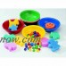 School Smart Plastic Sorting Bowls, 6", Assorted Colors, Set of 6   552739707